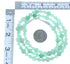 Authentic Sterling Silver Navajo Aventurine Bead Necklace AX100265